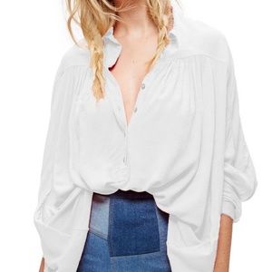 Lovely Day Button Down Long Sleeve Top/Blouse
